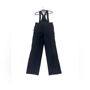 Ziener Black Snow Pants with Suspenders
